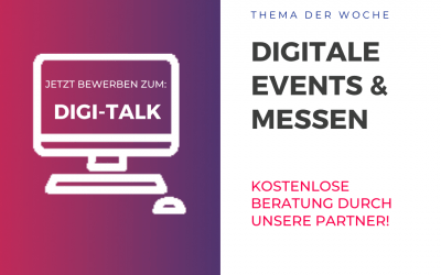 Jetzt bewerben zum Digi-Talk!